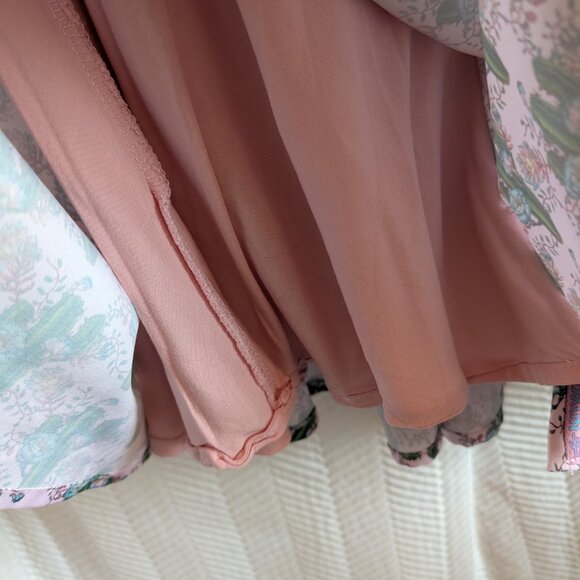 Dixxon Good time charlotte cactus print skater circle skirt Size Large Western - Picture 7 of 11